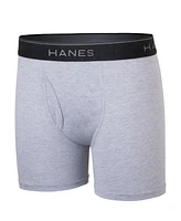 Hanes Big Boys Ultimate Cotton Blend Boxer Briefs, Pack of 5