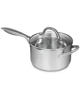 Sedona Kitchen Pro Stainless Steel 3.5-Qt. Saucepan with Draining Lid