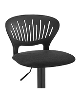 Padua Adjustable Upholstery Swivel Stool