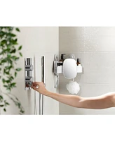 Joseph Joseph EasyStore Corner Shower Caddy with Mirror