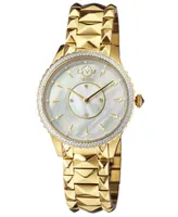 Gevril Women's Siena Swiss Quartz Ion Plating Gold-Tone Bracelet Watch 38mm - Gold