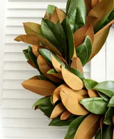 Magnolia Supply Co Fresh Magnolia Wreath, 20"