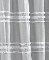 Dkny Chenille Stripe Shower Curtain, 72" x