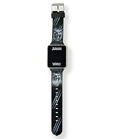 Jurassic Park Kid's Touch Led Screen Black Silicone Strap Watch, 36mm x 33 mm