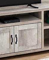 Modern Farmhouse Tv Stand with 2 Doors