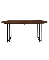 Oval Drop Leaf Dining Table