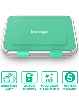 Bentgo Kids Stainless Steel Leak-Resistant Lunch Box (Blue)