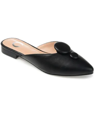 Journee Collection Women's Mallorie Button Mules