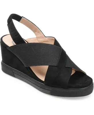 Journee Collection Women's Ronnie Wedge Sandals