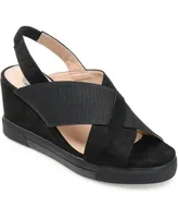 Journee Collection Women's Ronnie Wedge Sandals