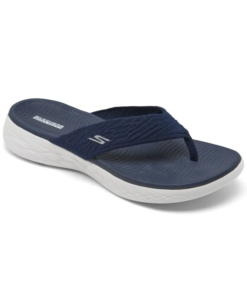 Skechers Women's On The Go 600 Sunny Athletic Flip Flop Thong Sandals from Finish Line