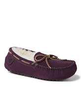 Fireside by Dearfoams Women's Victoria Genuine Shearling Moccasin Slipper