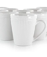 Elama Madeline Mug Set of 12 Pieces