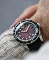 Spinnaker Men's Fleuss Automatic Genuine Leather Strap Watch
