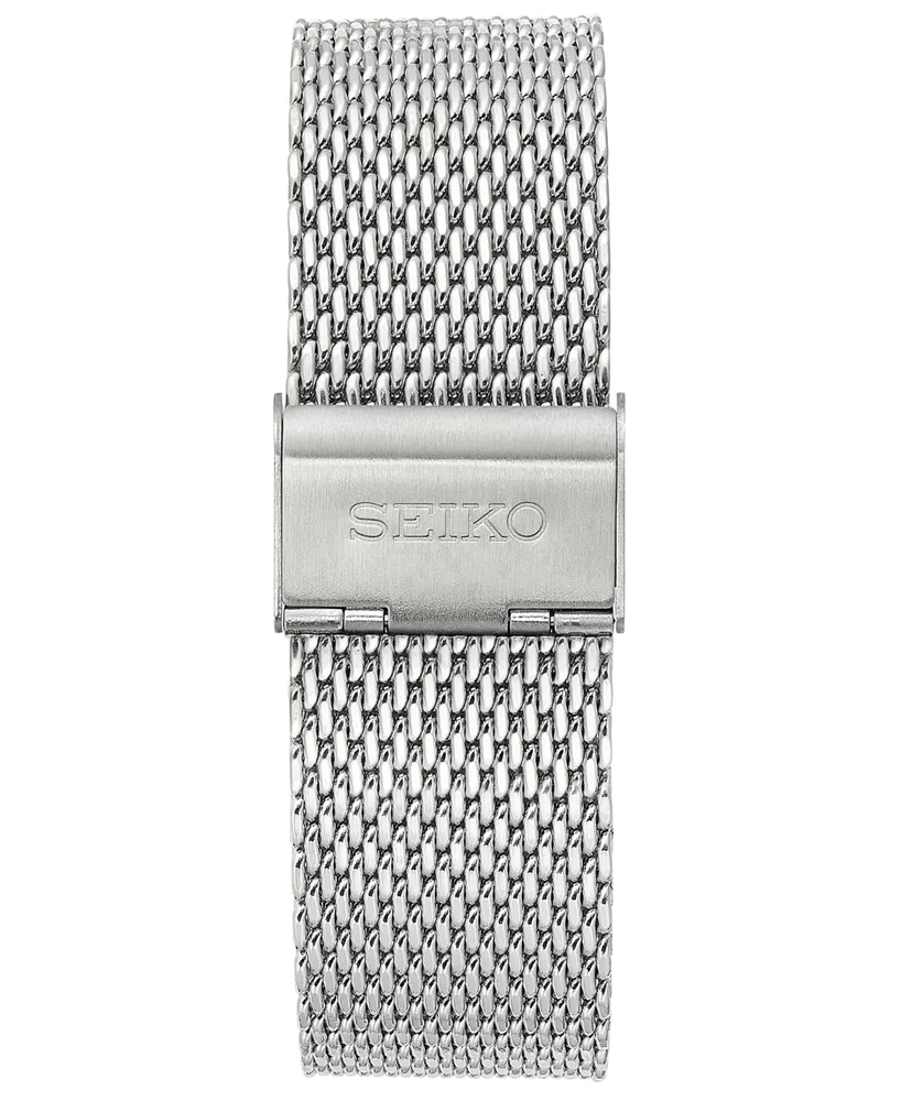 Seiko Men's Automatic 5 Sports Stainless Steel Mesh Bracelet Watch 42.5mm