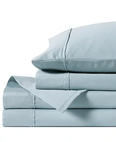 Anne Klein Reverie 100% Cotton Sateen 4-Pc. Sheet Set