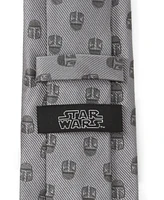 Star Wars Men's Mandalorian Helmet Tie