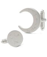 Ox & Bull Trading Co. Men's Love You to The Moon and Back Cufflinks