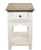 Myra Chairside Table - Off