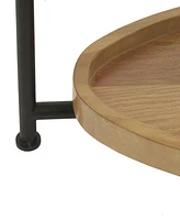 Madison Park Beaumont 2 Tier Oval Coffee Table