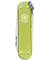 Victorinox Swiss Army Classic Sd Alox Pocketknife, Lime Twist