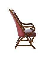 Picket House Furnishings Odessa Chair and Ottoman Set