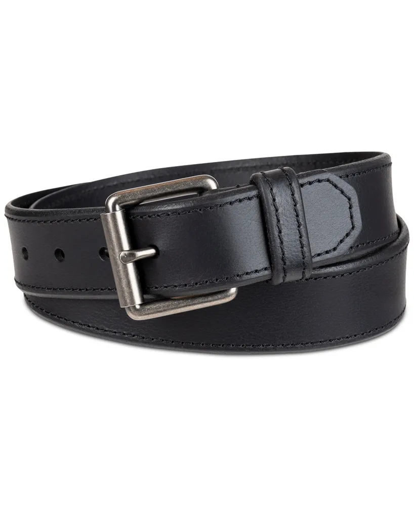 Levi's Men's Beveled-Edge Leather Belt