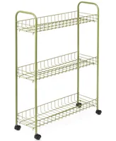 Honey Can Do Steel 3-Tier Rolling Household Cart