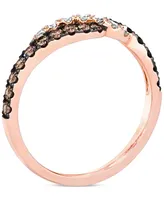 Le Vian Multicolor Diamond Statement Ring (1/2 ct. t.w.) 14k Rose Gold