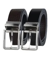 Calvin Klein Men's Micro Logo Strap Reversible Casual Belt