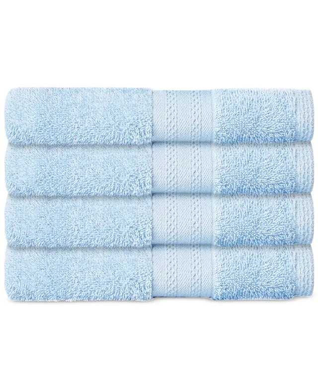 Sunham Soft Spun Cotton 4-Pc. Bath Towel Set - Macy's