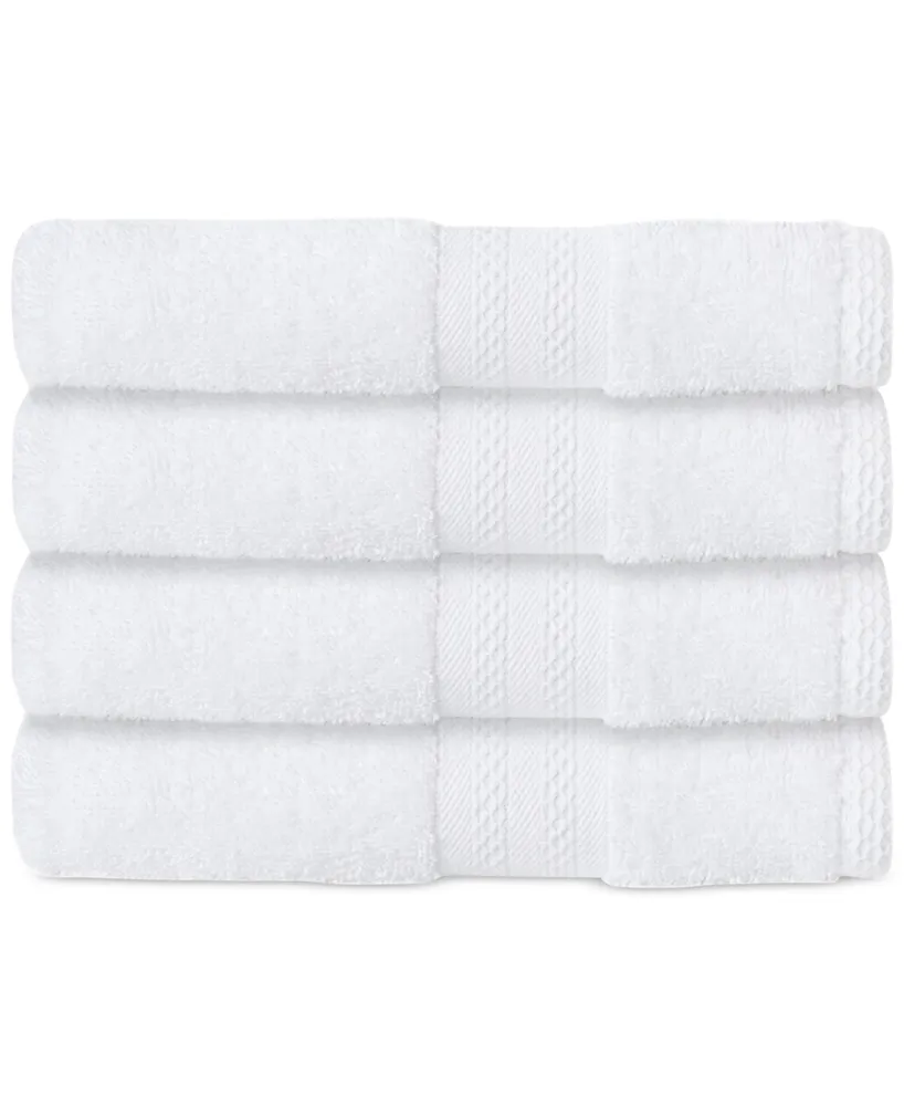 Sunham Soft Spun Cotton 4-Pc. Hand Towel Set