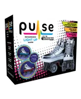 Chicago Pulse Led Light Up Quad Roller Skates, Silver