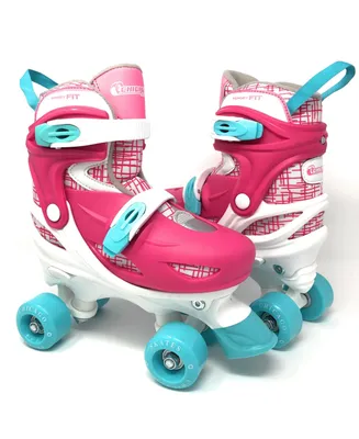 Chicago Girls Adjustable Quad Roller Skate 7pc Set