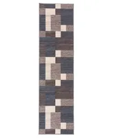 Main Street Rugs Laicos LAI506 2' x 10' Runner Area Rug