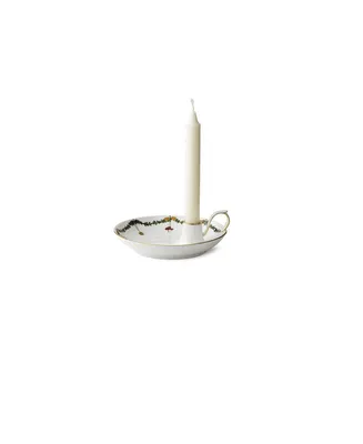 Star Fluted Christmas Candlestick