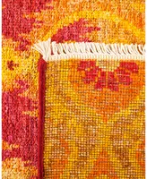 Adorn Hand Woven Rugs Modern M1625 8'1" x 10'2" Area Rug - Gold