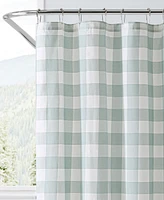 Eddie Bauer Cabin Plaid Cotton Shower Curtain, 72" x 72"