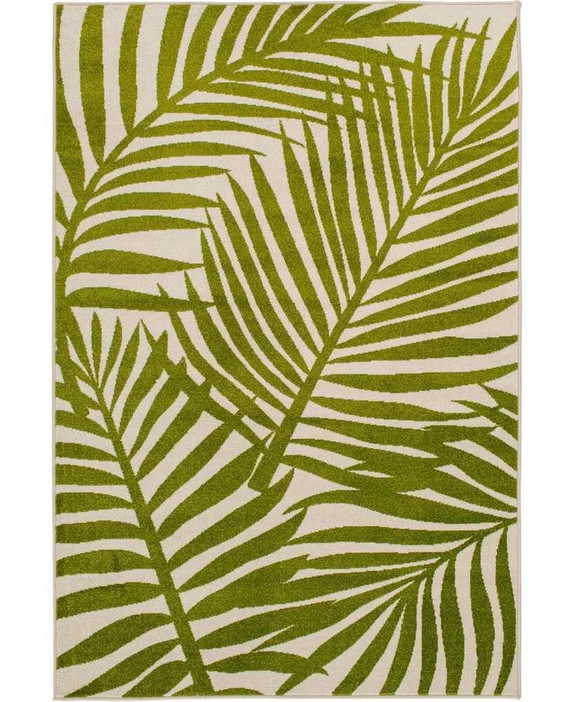 Closeout! Portland Textiles Tropicana Palms 5' x 7'3" Outdoor Area Rug