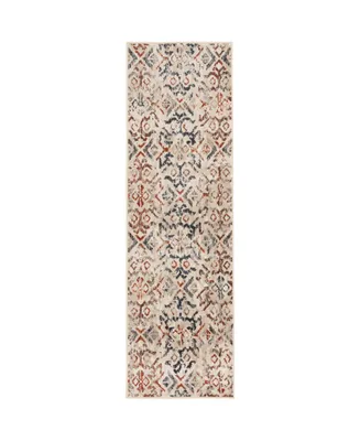 Closeout! Portland Textiles Sulis Beal 2'3" x 7'6" Runner Area Rug