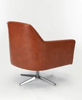 Phoenix Leather Gel Swivel Armchair