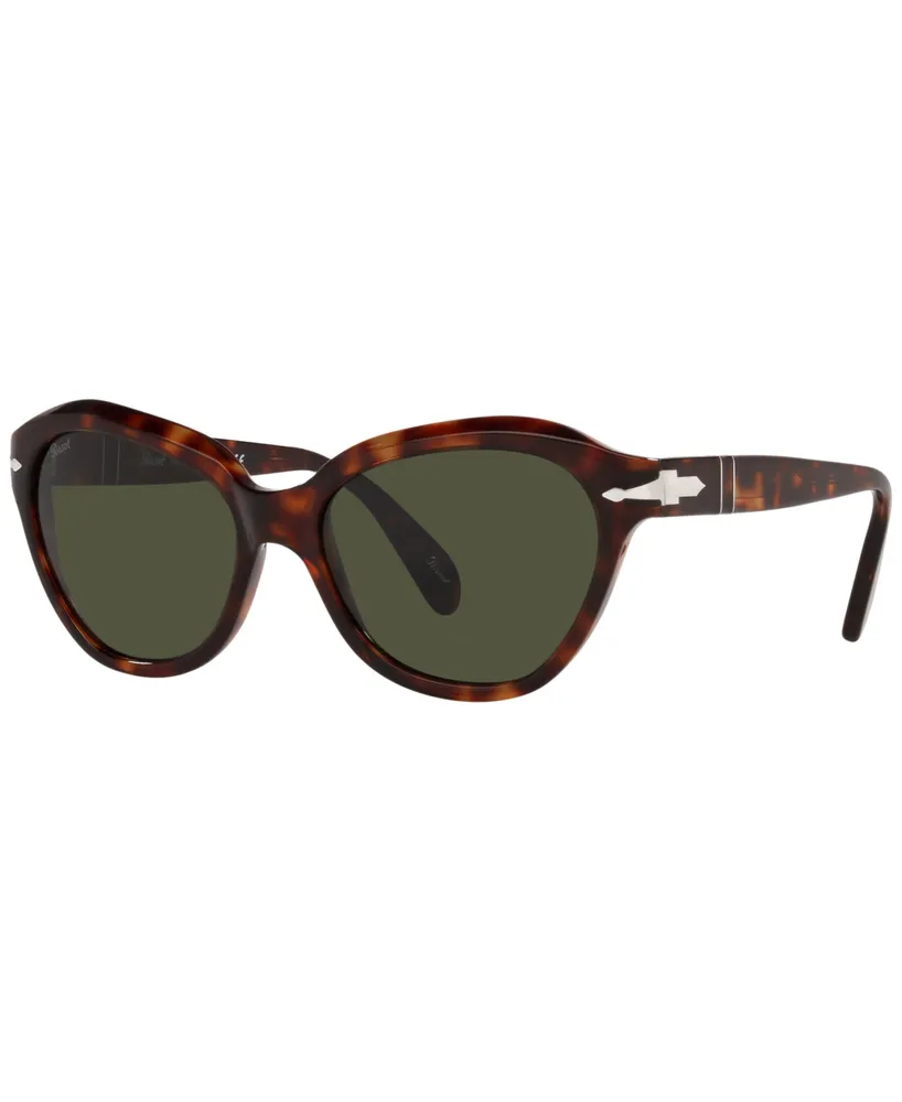 Persol Gradiente Grey Round Ladies Sunglasses PO3287S 95/71 48  8056597596596 - Sunglasses - Jomashop