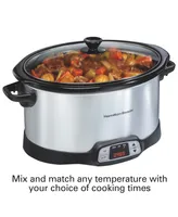 Hamilton Beach 8-Qt. Programmable Countdown Slow Cooker