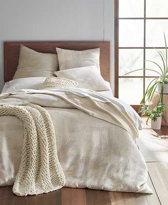 Oake Drybrush Matelasse 3-Pc. Duvet Cover Set, Full/Queen, Exclusively at Macy's