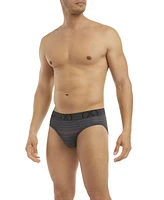 2(x)ist Men's Mesh No Show Performance Brief, Pack of 3