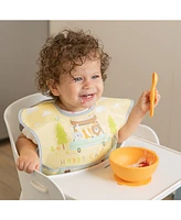 Bumkins Baby Boys or Baby Girls Bib Waterproof Baby Bibs, Pack of 3