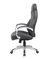 Boss Office Products Executive Hinged Arm Chair