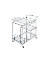 Acme Furniture Splinter Serving Cart