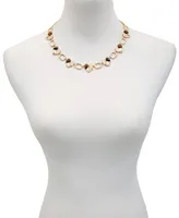 T Tahari Perfectly Natural Statement Necklace - Gold