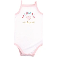 Hudson Baby Baby Girls Hudson Cotton Sleeveless Bodysuits